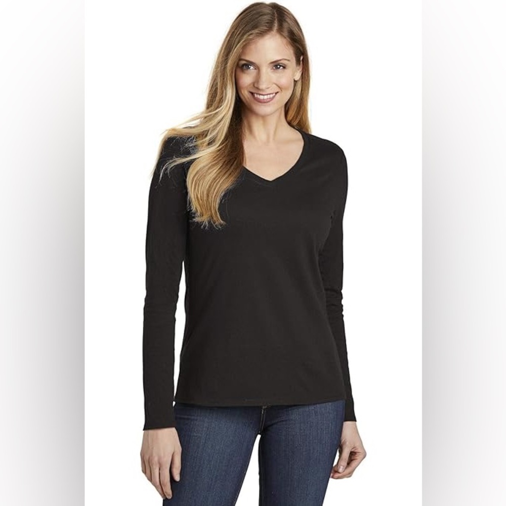 SYMPLI Black V-Neck Tunic